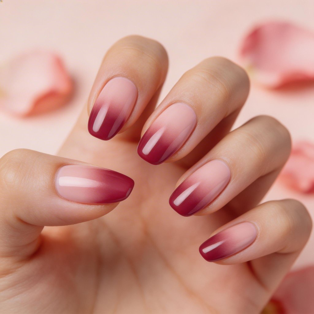 Rosenblüten-Verlauf