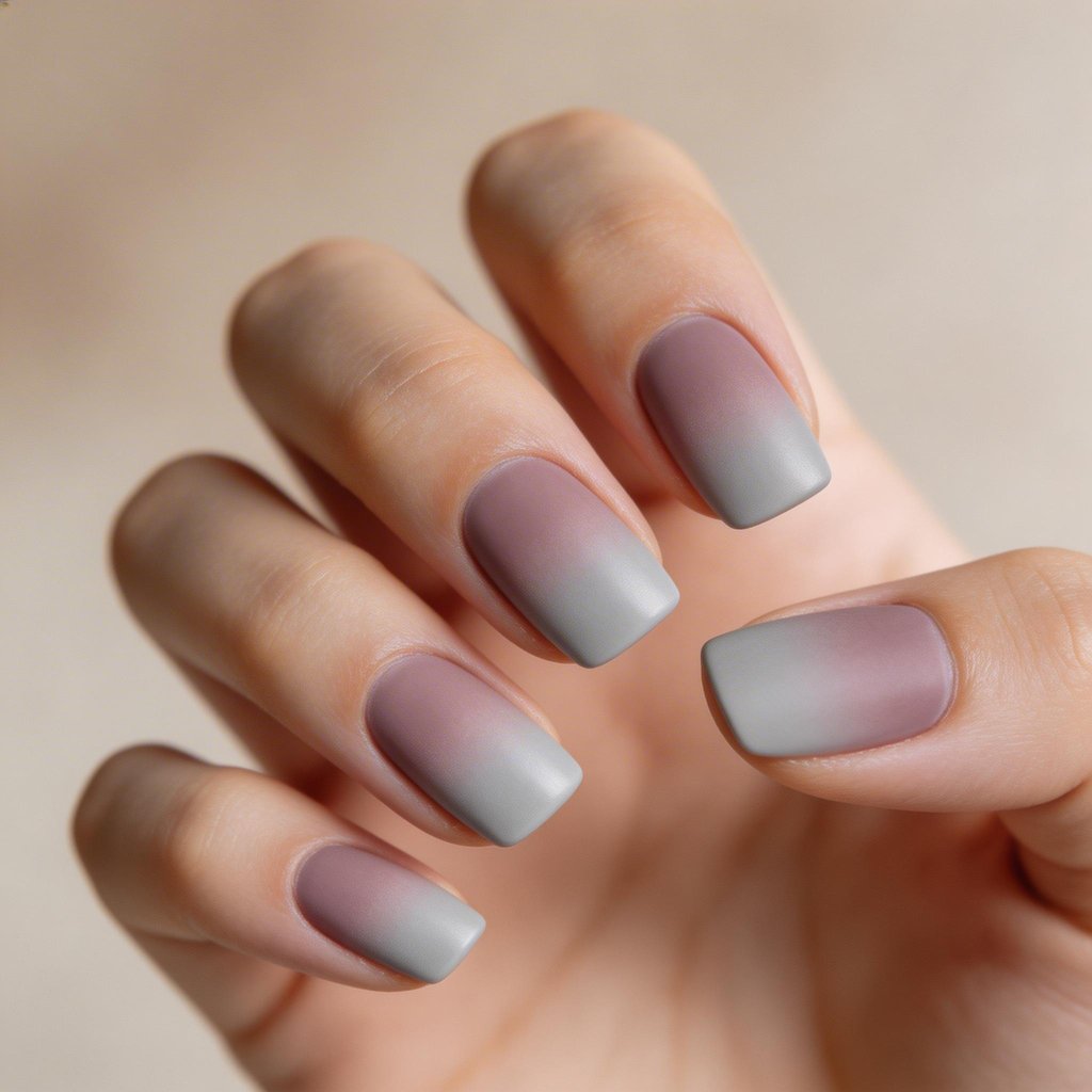 Staubiges Mauve-Verlauf