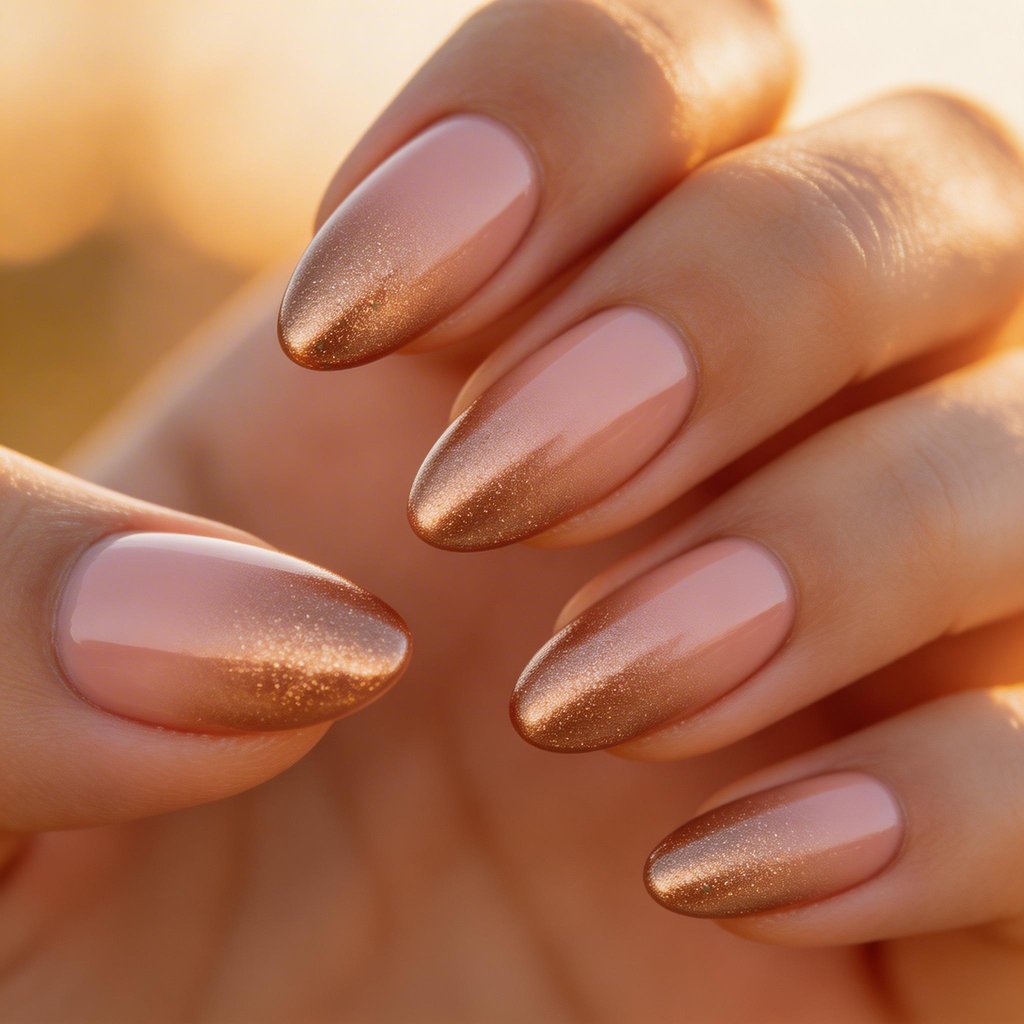 Rouge-Bronze-Verlauf