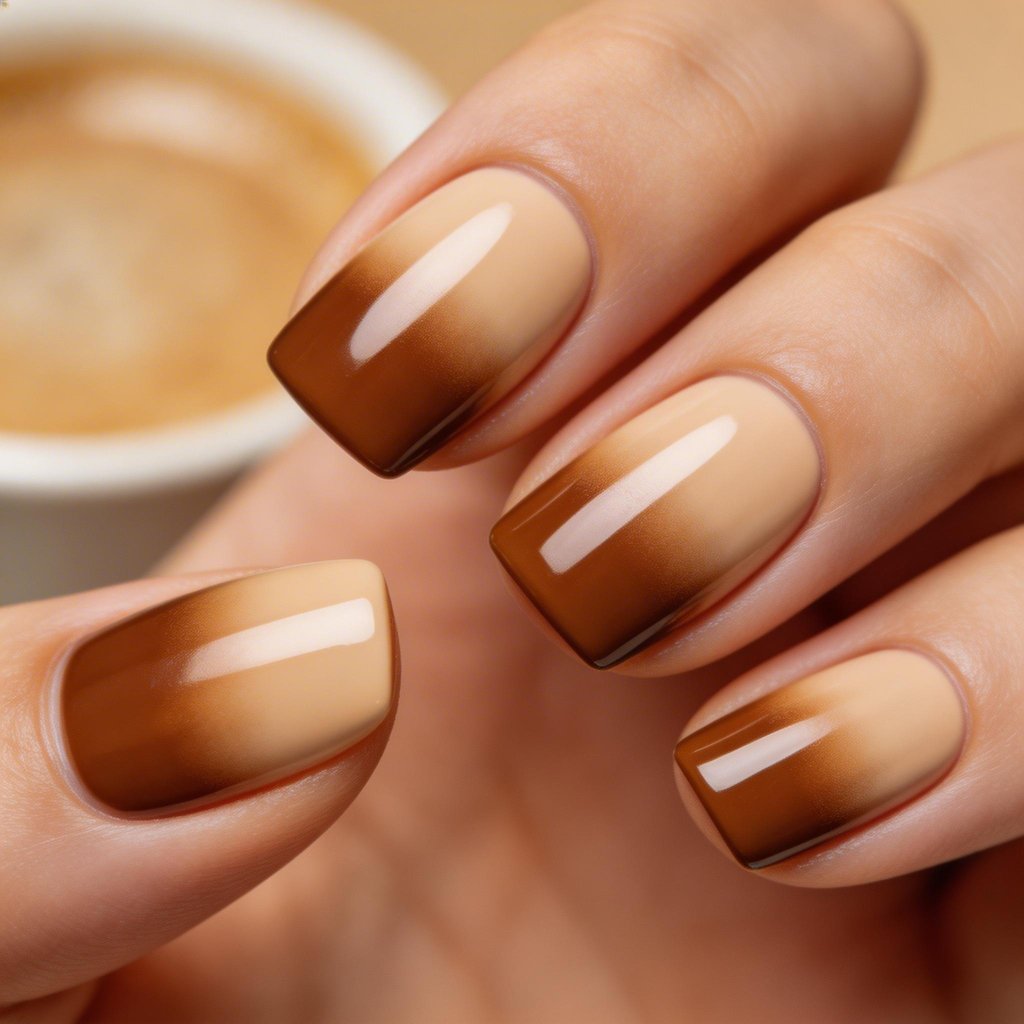 Karamell-Latte-Verlauf