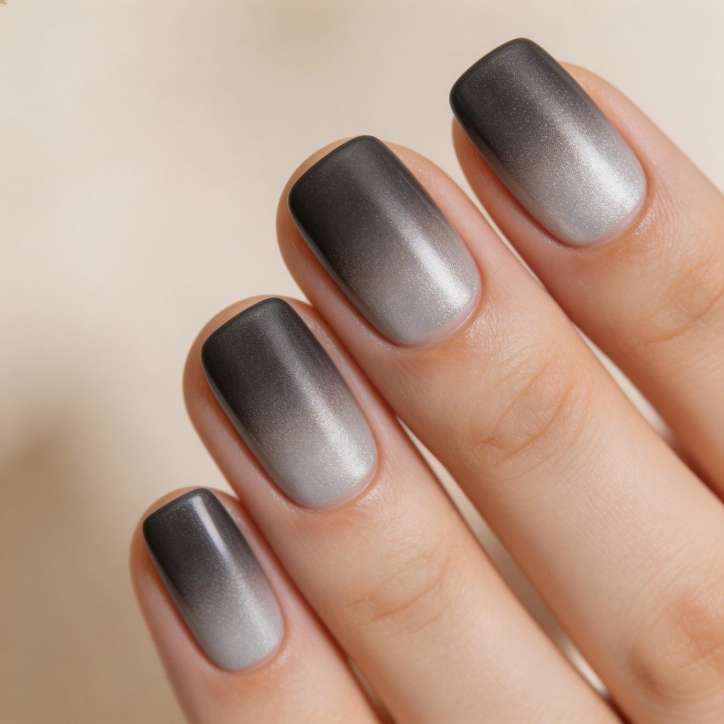 Anthrazit-Fade-Verlauf