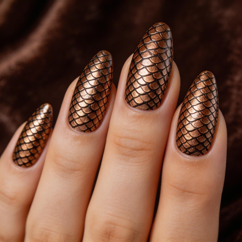 Schlangenhaut-Textur