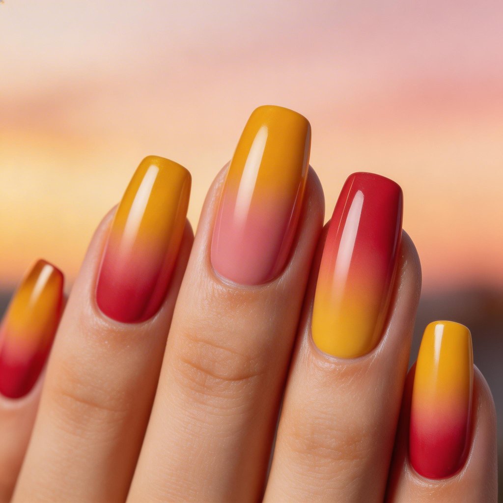 Sonnenuntergang-Verlauf