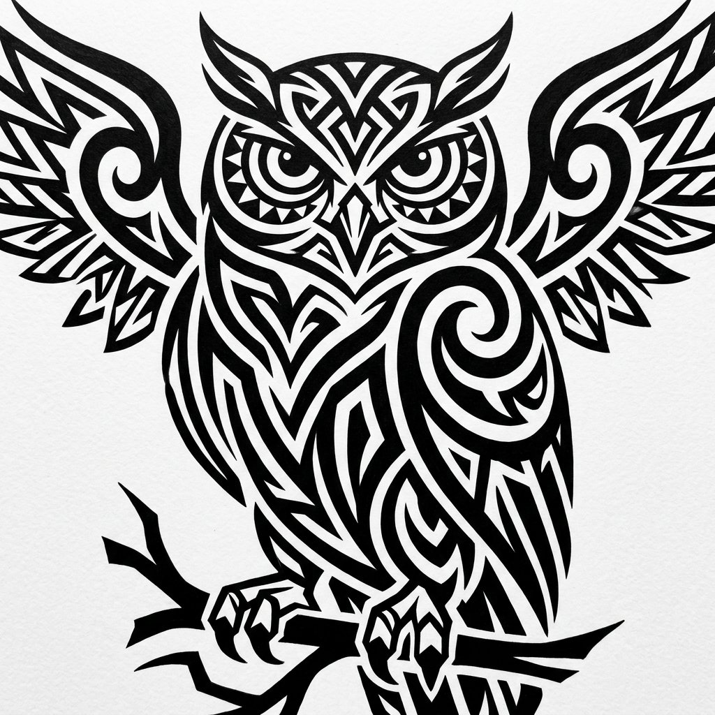 Tribal Owl