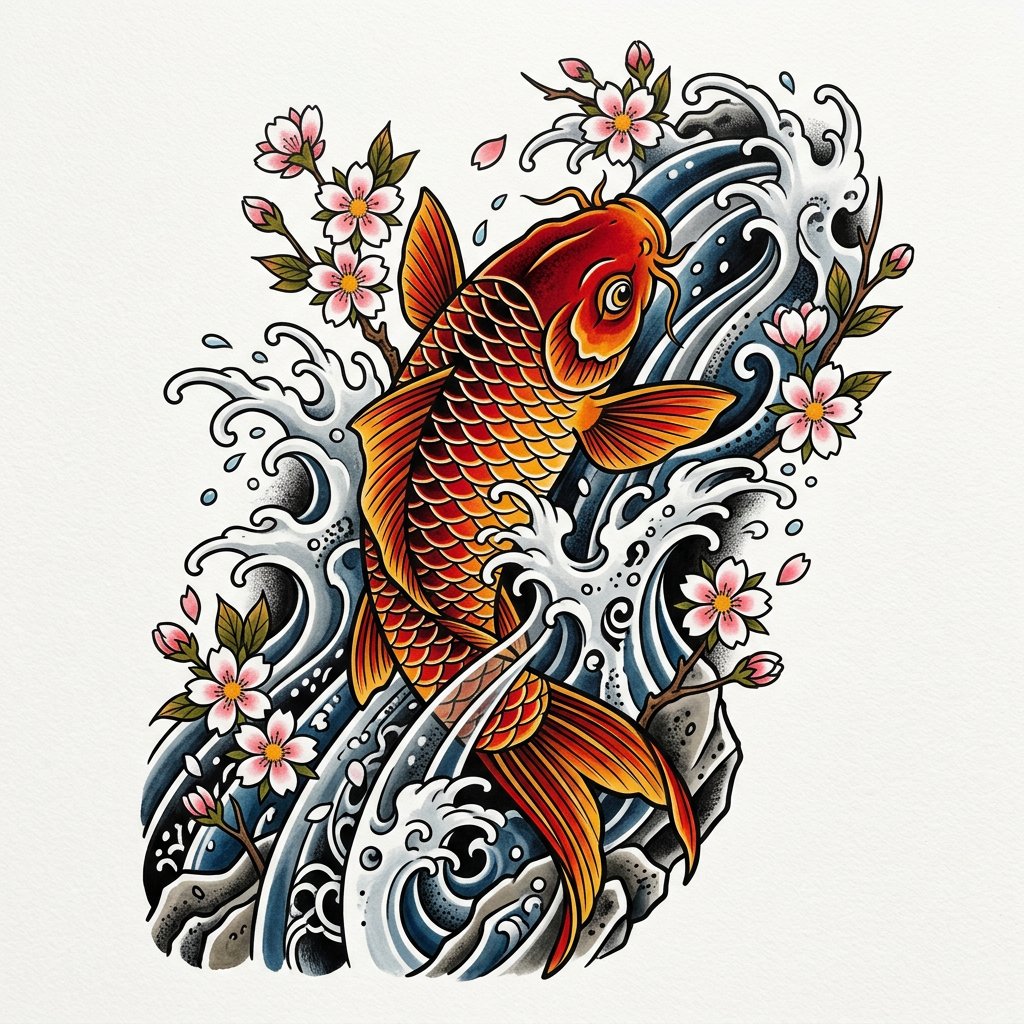 Koi-Fisch