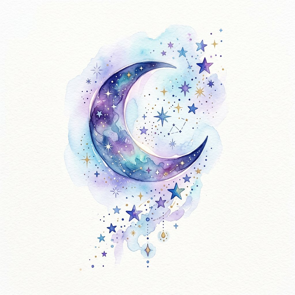 Crescent & Stars