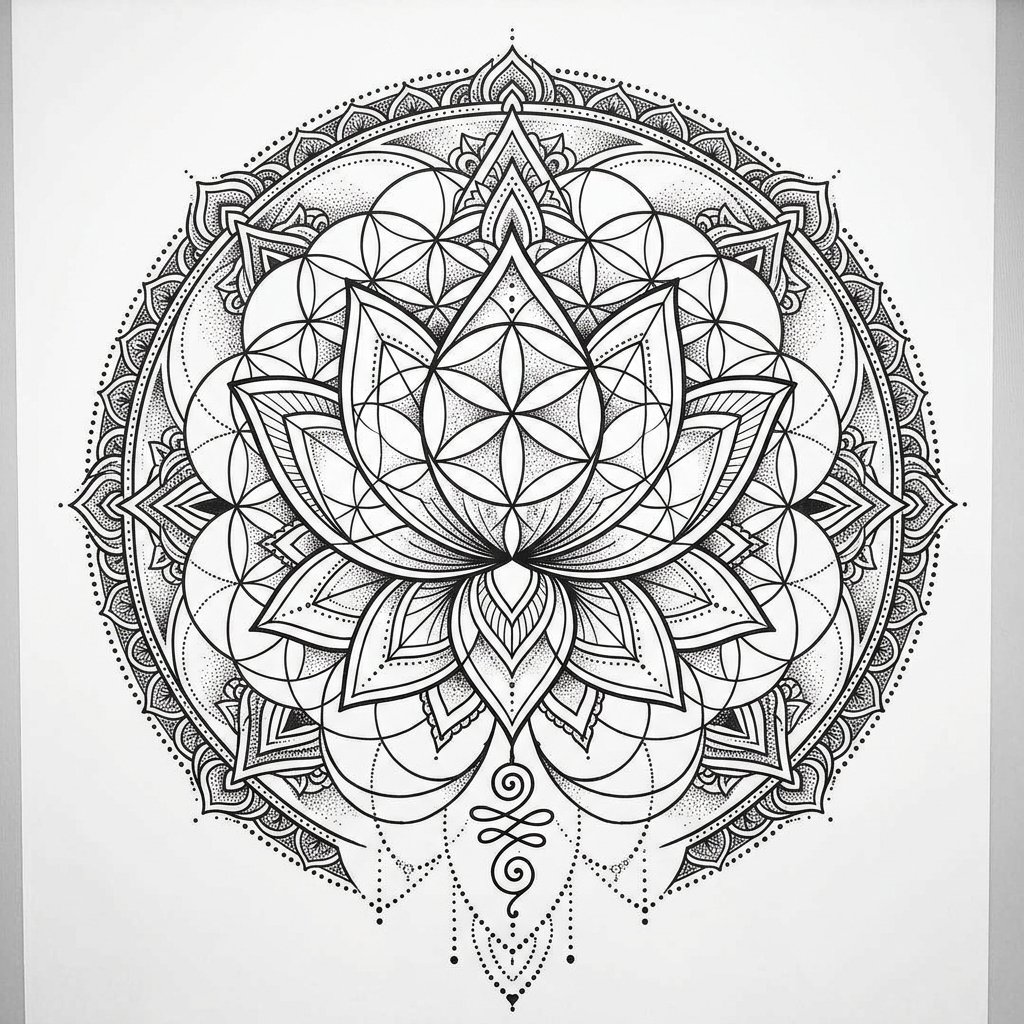 Geometric Lotus