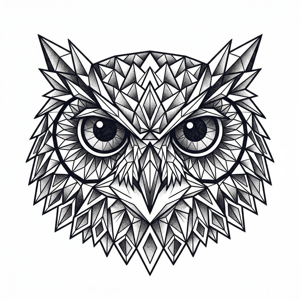 Geometric Owl
