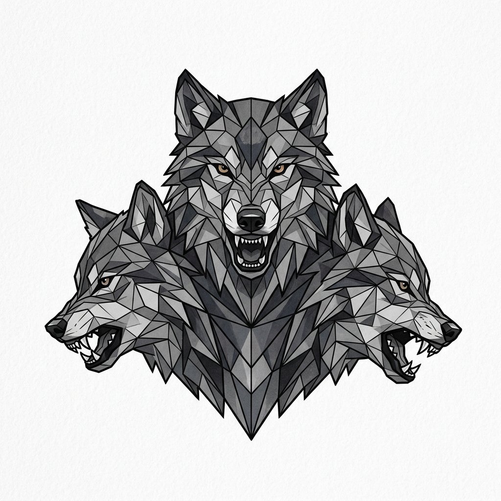 Geometric Wolf Pack