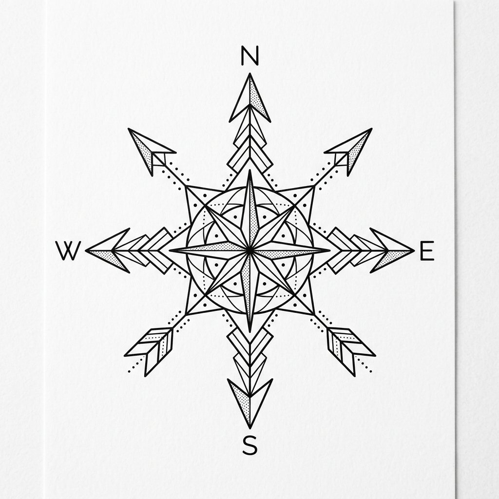 Arrow Compass