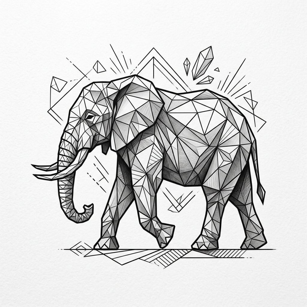 Geometric Elephant