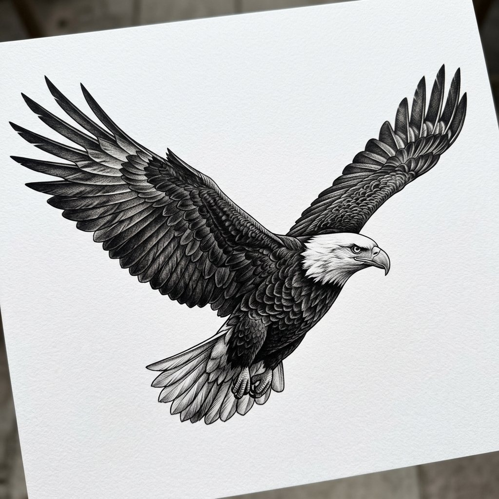 Eagle in Flight