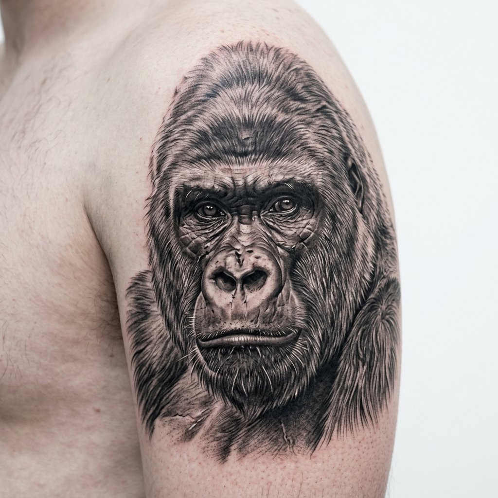 Gorilla Portrait