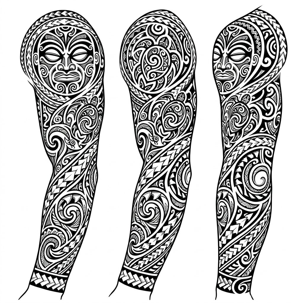 Polynesisches Sleeve