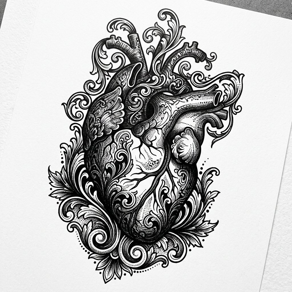 Ornamental Heart