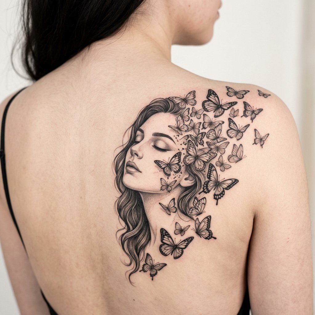 Butterfly Woman