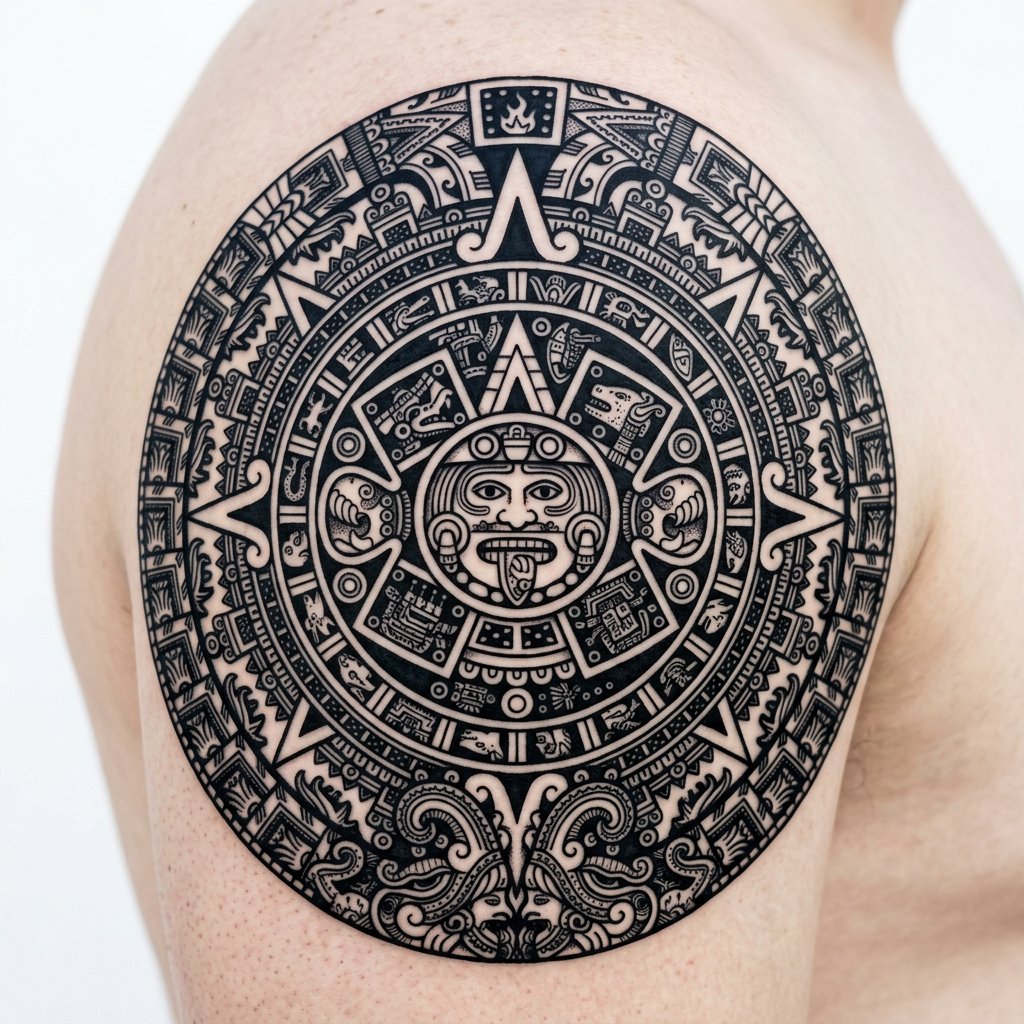 Aztekische Sonne