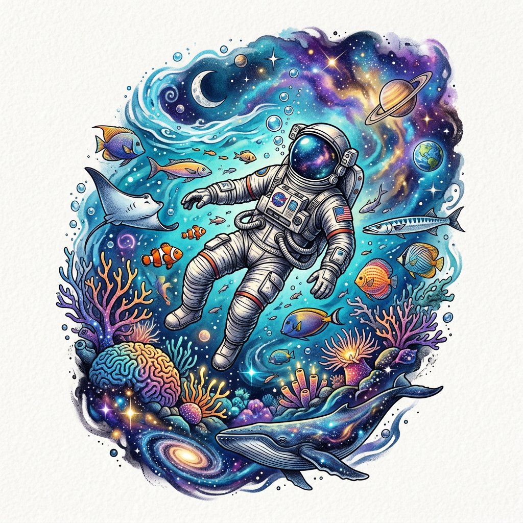 Astronaut Ocean