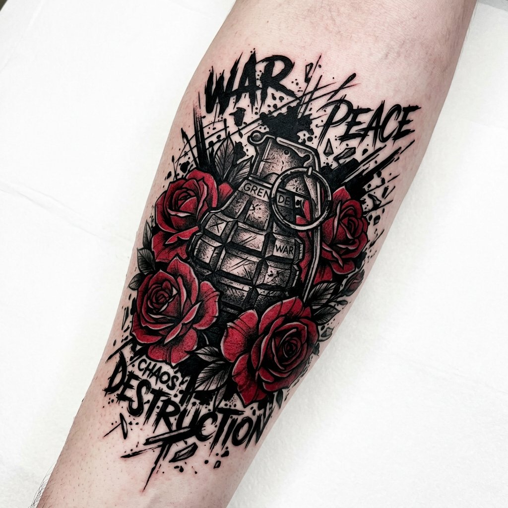 Grenade & Roses