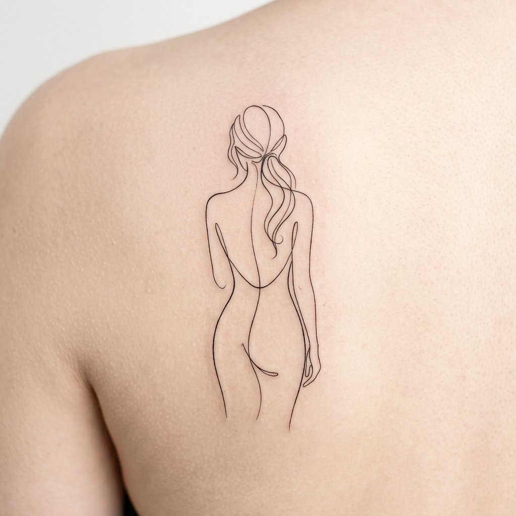 Woman Back