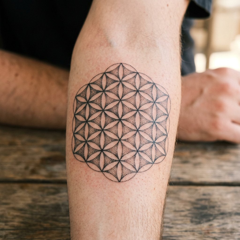 Geometric Dot Pattern