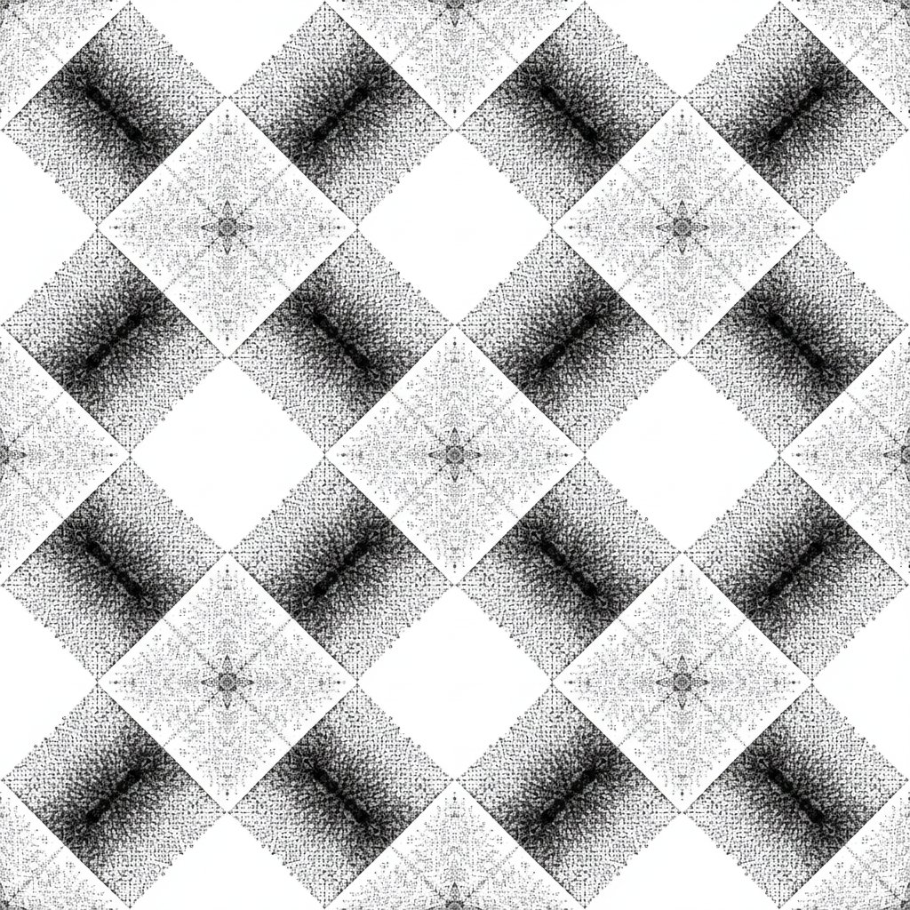 Dot Diamond Pattern