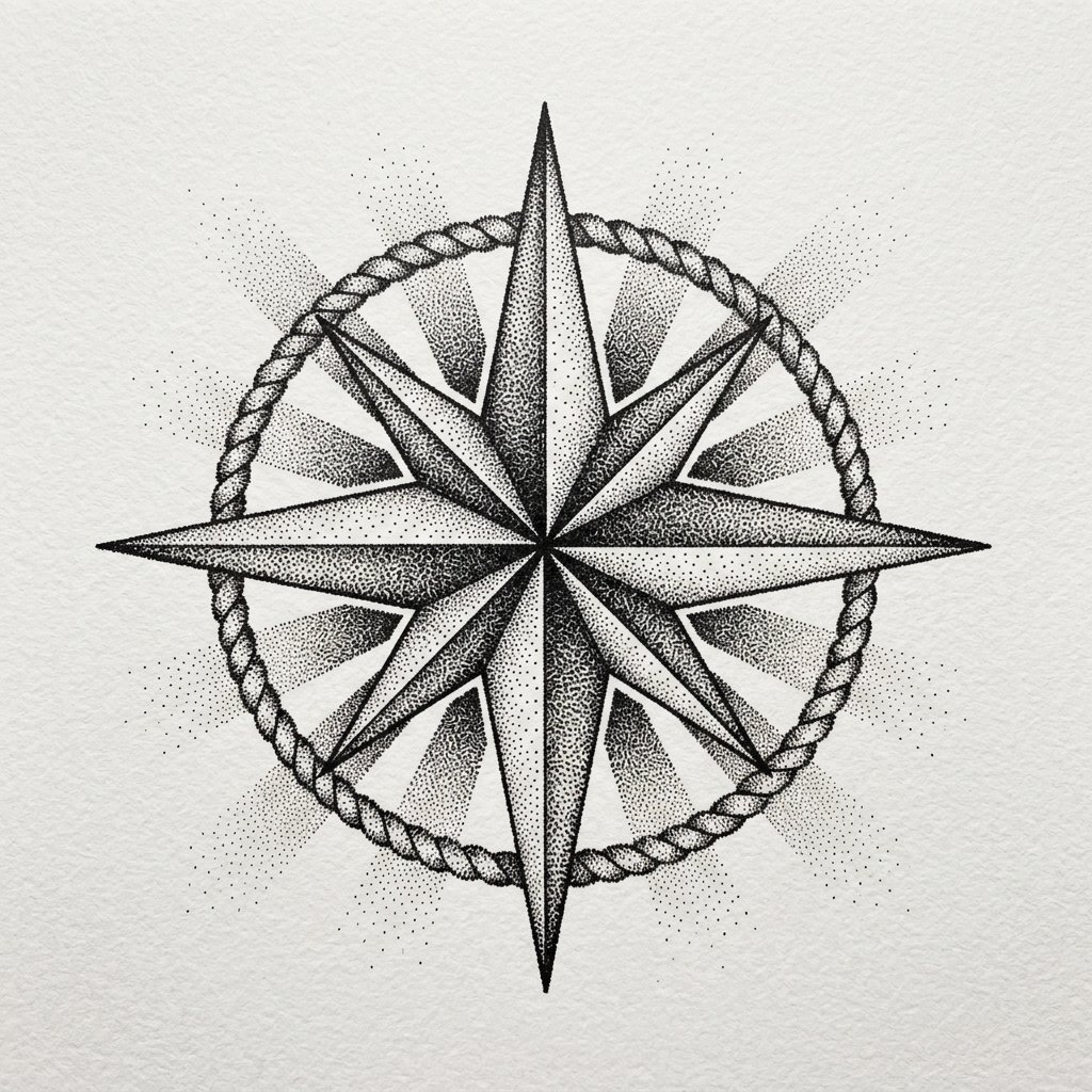 Dot Nautical Star