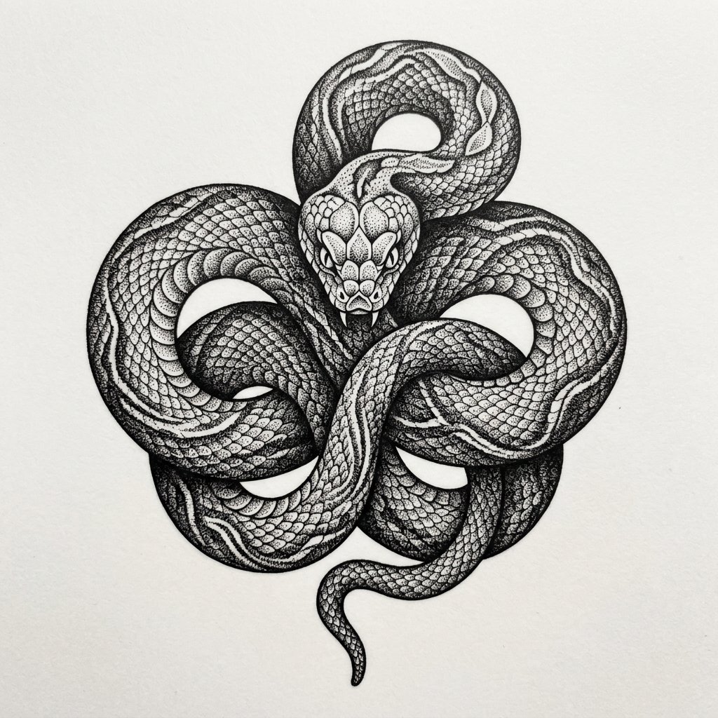 Stippled Snake