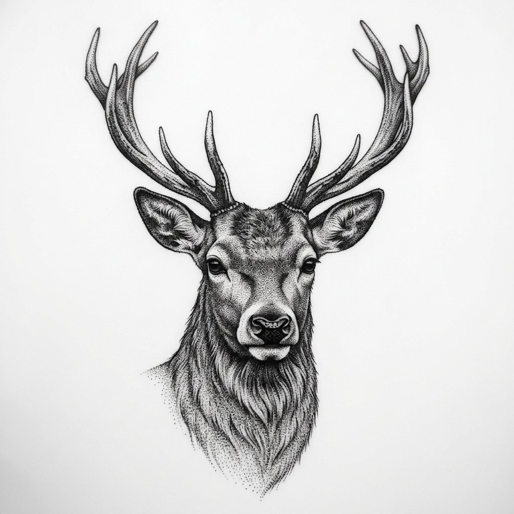 Stippled Deer