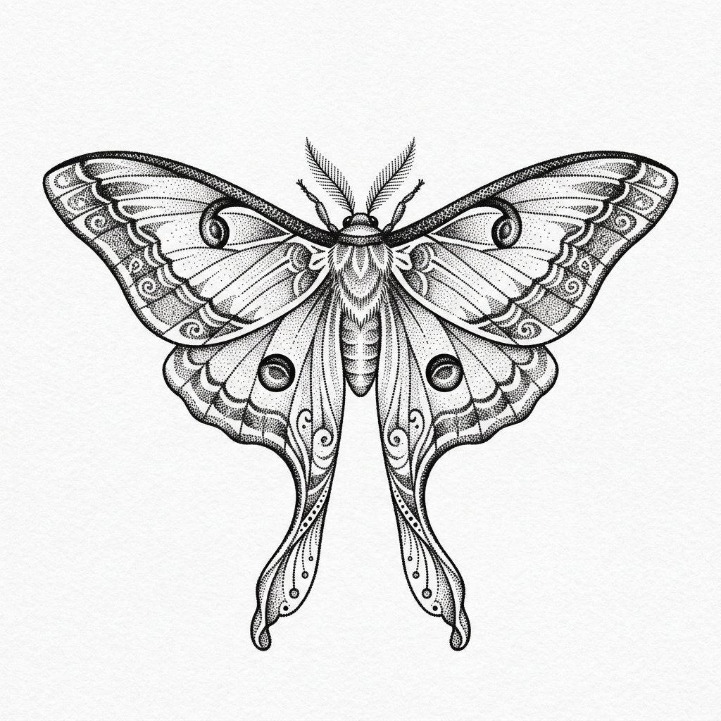 Stippled Moth