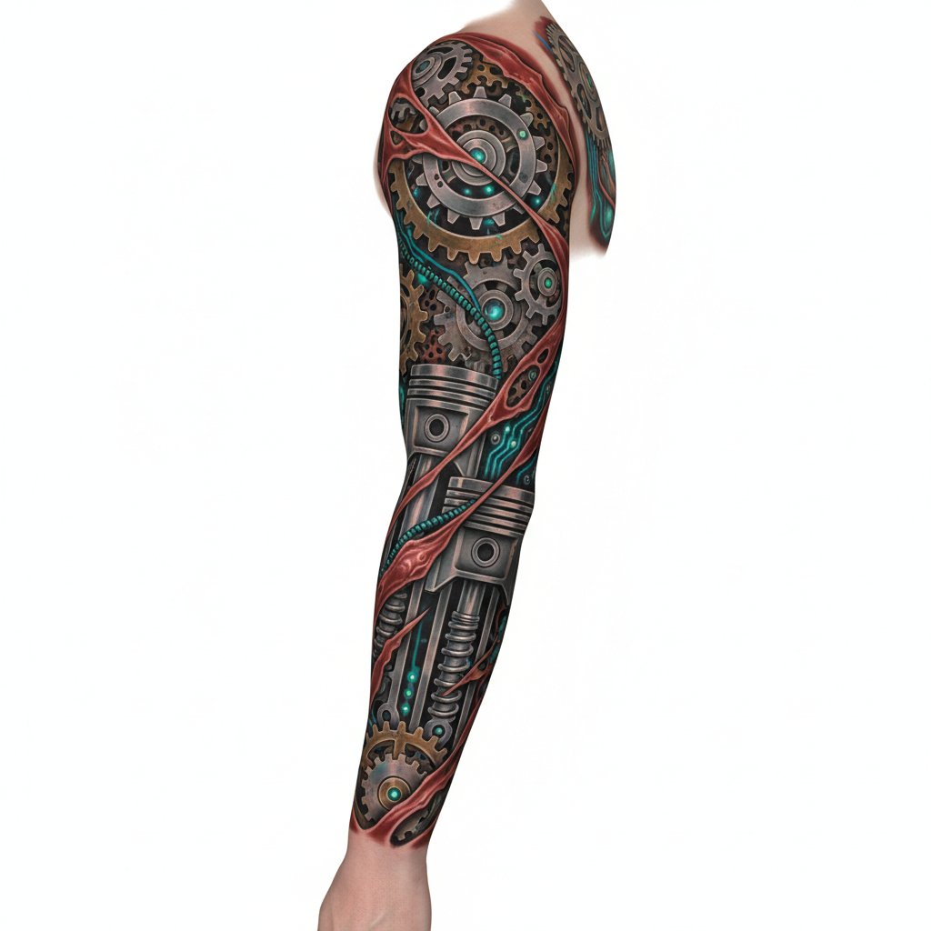 Tech Tattoo Sleeve