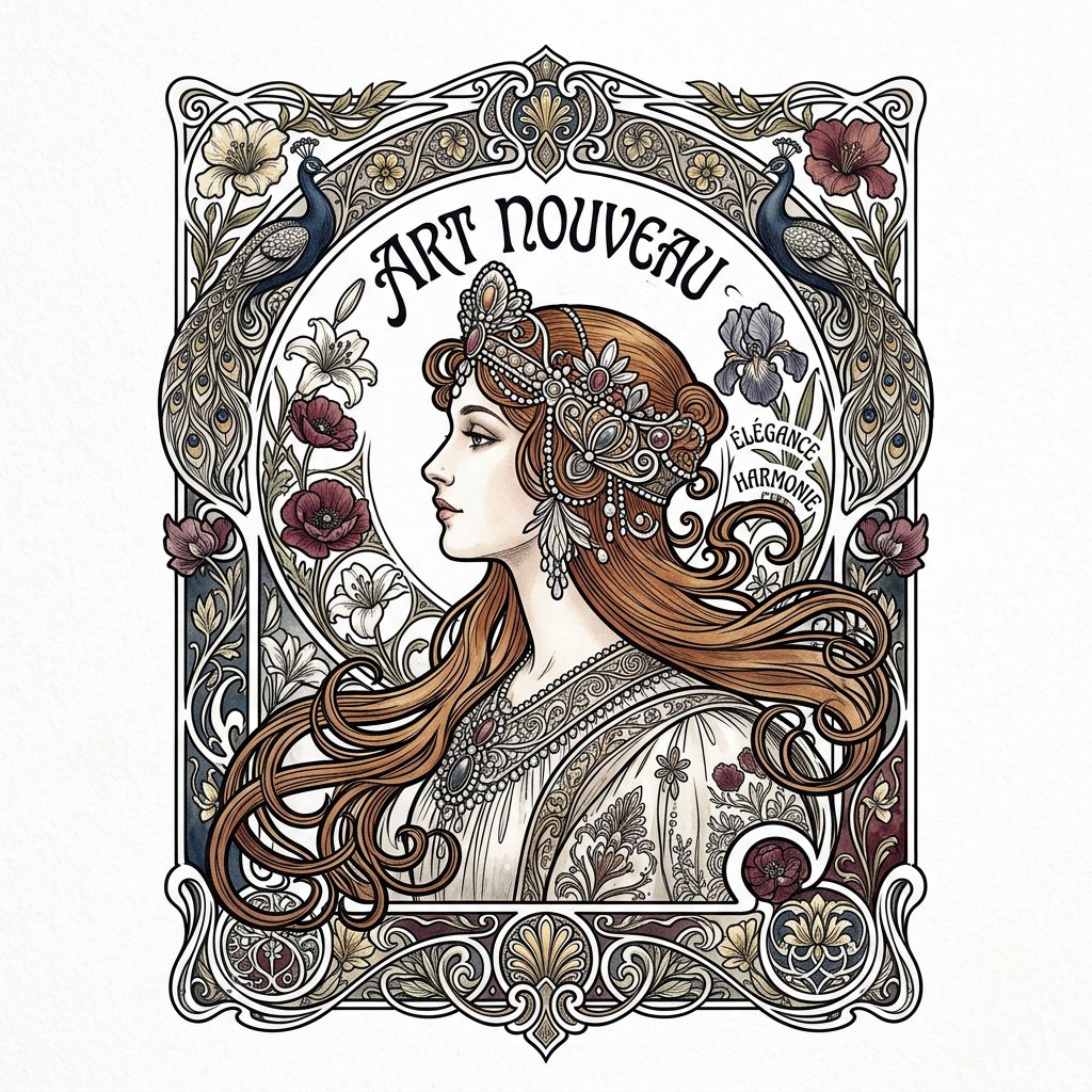 Art Nouveau Woman
