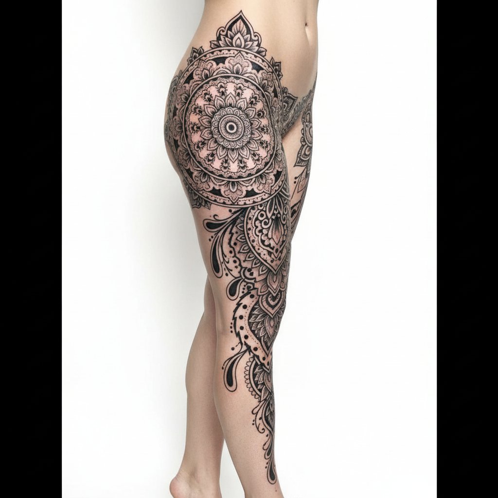 Mandala Thigh