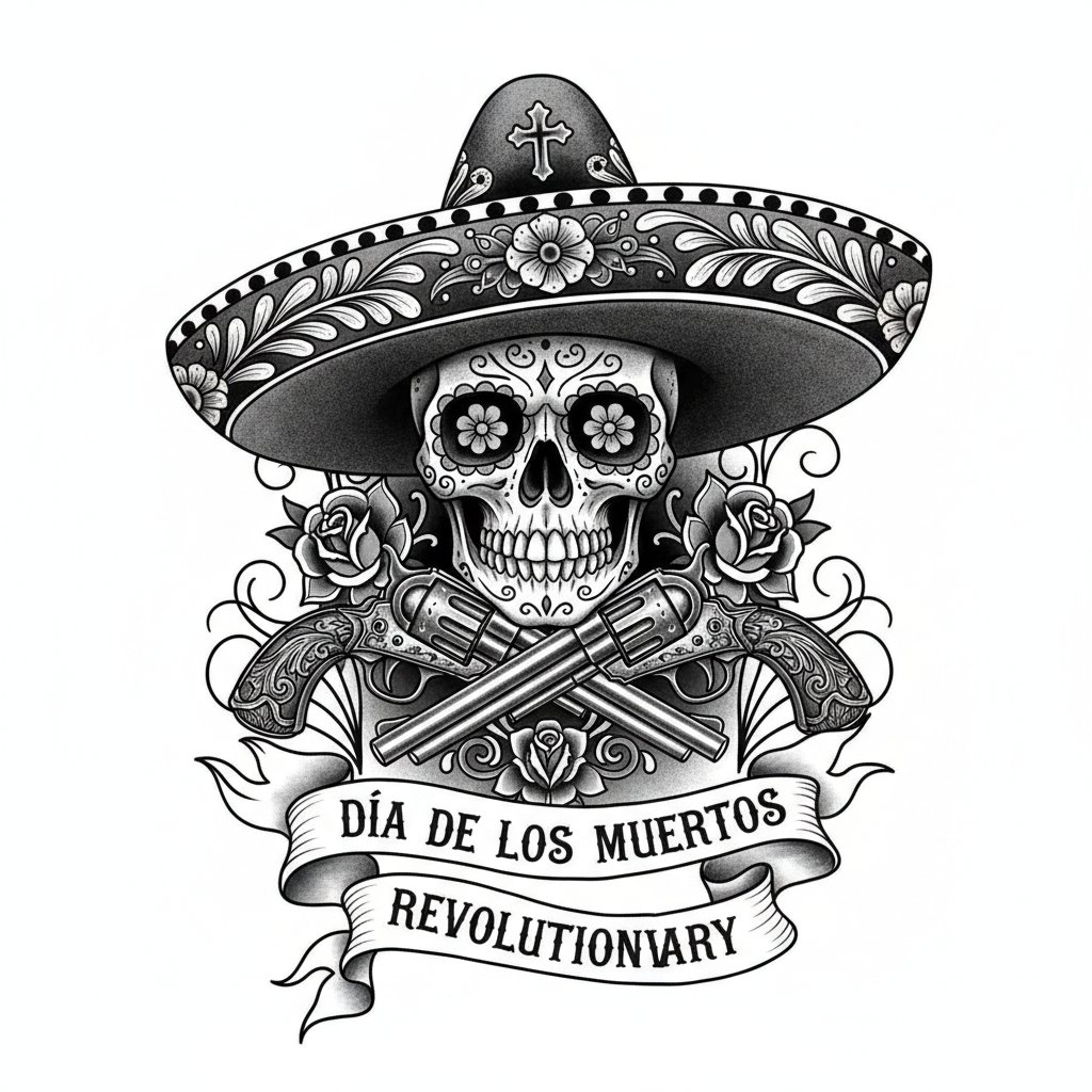 Skull & Sombrero