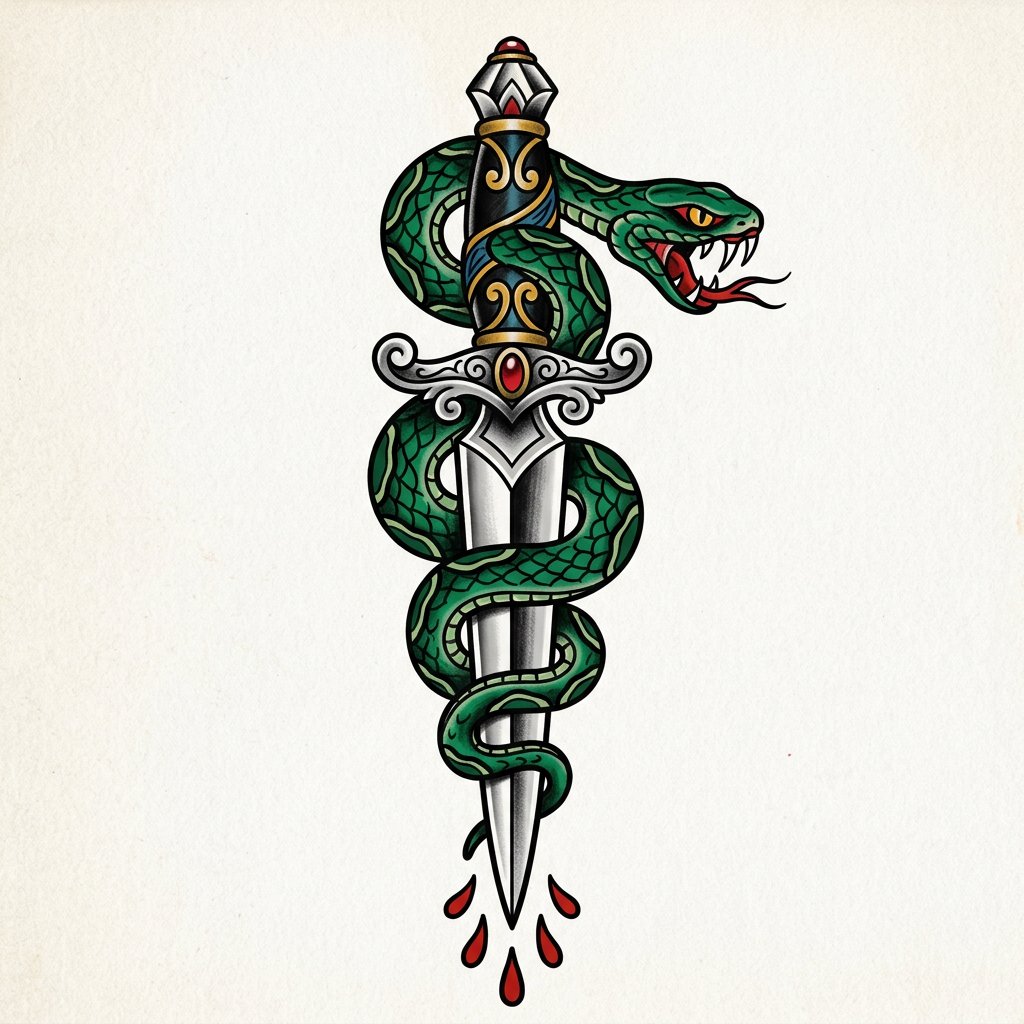 Dagger & Snake