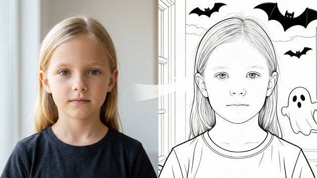 AI着色页生成器